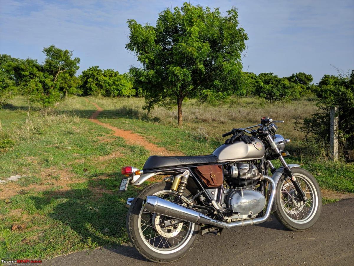 Lowering the seat height in my Royal Enfield Interceptor TeamBHP